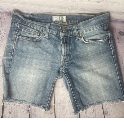 DPD Deluxe Premium Denim Cut Off Shorts Womens Size 27