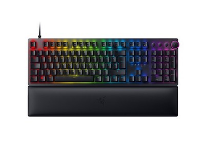 RAZER Huntsman V2, Gaming Tastatur, Opto-Mechanical, Razer Clicky Optical Switch