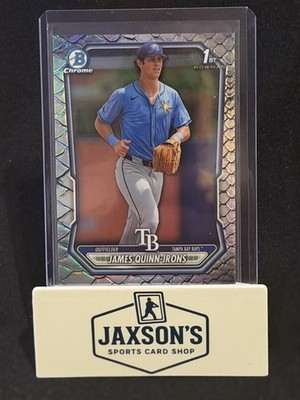 2026 Bowman Chrome #BCP-4 JAMES QUINN-IRONS Reptilian