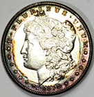 1878-CC Rare Date Album Toned High Grade Morgan Dollar Old Collection