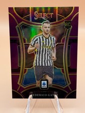 Federico Gatti Purple Rookie Mezzanine /49! 23 Panini Select Serie A, Juventus