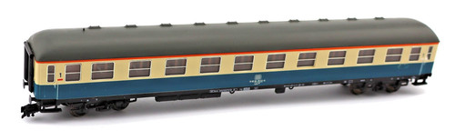 Vagón de tren rápido Röwa 5944 H0 Aüm 1. Kl. DB 51 80 10-70 121-8 Ep. IV NEM KKK | Condition: Gebraucht