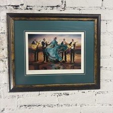 Steve Bloom Mestizo II 90s AP 282/2500 Signed - Ltd Edition Serigraph Mariachi