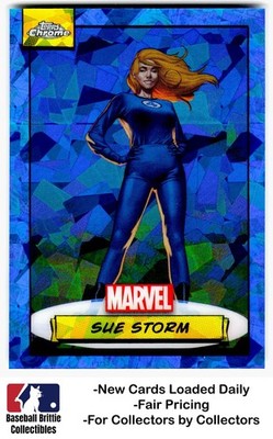2024 Topps Chrome Sapphire Edition Marvel #78 Sue Storm Fantastic Four