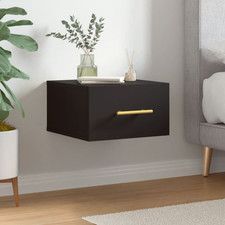 Floating Drawer Wall Mounted Bedside Cabinet Table Nightstand Storage Shelf