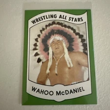 1982 Wrestling All-Stars Series A Set-Break # 22 Wahoo Mcdaniel