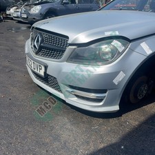 MERCEDES C-CLASS C220 BLUEEFFICIENCY AMG SPORT  (W204) 11-14 SILVER BUMPER FRONT