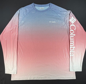 Chemise Columbia PFG Manches Longues - Blanc - Taille S - UV Protection - Très Bon état