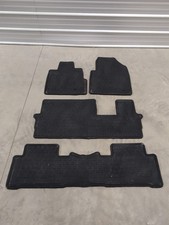 2009-2015 Honda Pilot Oem 1st 2nd 3rd Row All Season Rubber Floor Mats Black 2009-2015 Honda Pilot Oem 1st 2nd 3rd Row All Season Rubber Floor Mats Black