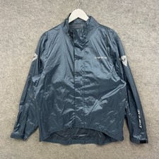 Dainese Jacket Mens Small Blue ANTRAX Motorcycle Waterproof Rain Coat Shell Top
