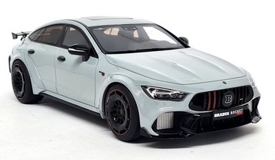 GTSpirit 1/18 - Brabus Rocket 900 AMG GT Base Grey 2021 Resin Scale Model Car