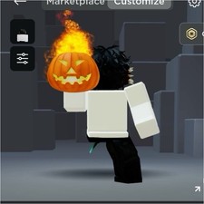 Roblox Customizable Avatar Collectibles - Pumpkin Head, Skeleton, Squid