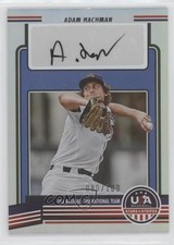 2023 Panini USA Baseball Stars & Stripes Holo /100 Adam Hachman #18U-AH Auto 0c6