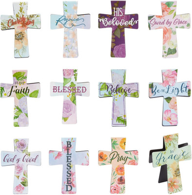 Magnetic Bible Bookmarks 24PCS Cross Christian Inspirational Reading