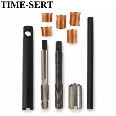TIME-SERT M10 x 1,0 Zündkerzengewinde Reparatursatz 10-teilig 9 mm & 15 mm Einsätze