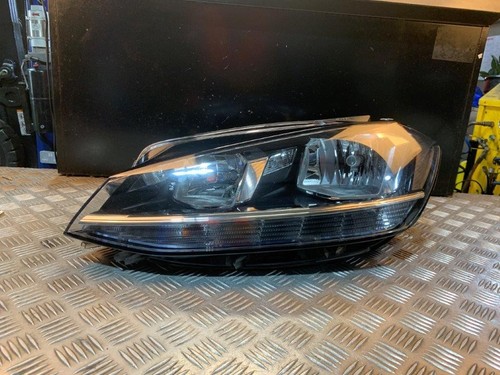 17-20 VW GOLF MK7 HATCH N/S PASSENGER NEAR SIDE HEADLIGHT (SCRATCHED)
