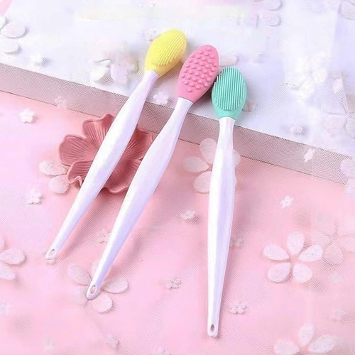 Reusable Pore Scrubber Soft Silicone Nose Exfoliator Pore Brush With Long Handle - Picture 15 of 39