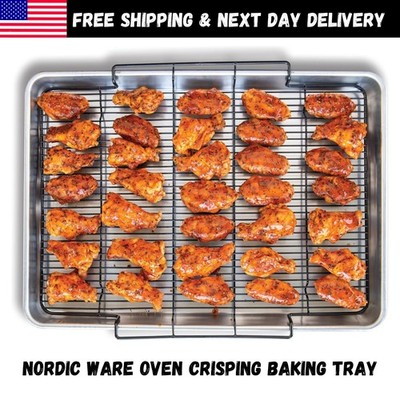 Nordic Ware Extra Large Oven Crisping Baking Tray Free Shipping USA