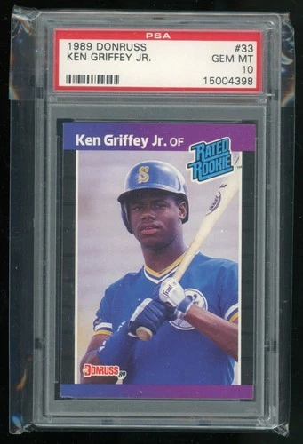 1989 Donruss #33 Ken Griffey Jr. PSA 10 Pop 2093
