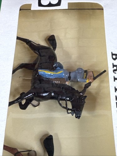Vintage Britains #9286 Toy Soldiers USA Civil War Confederate Cavalry Set - Bild 9 von 18