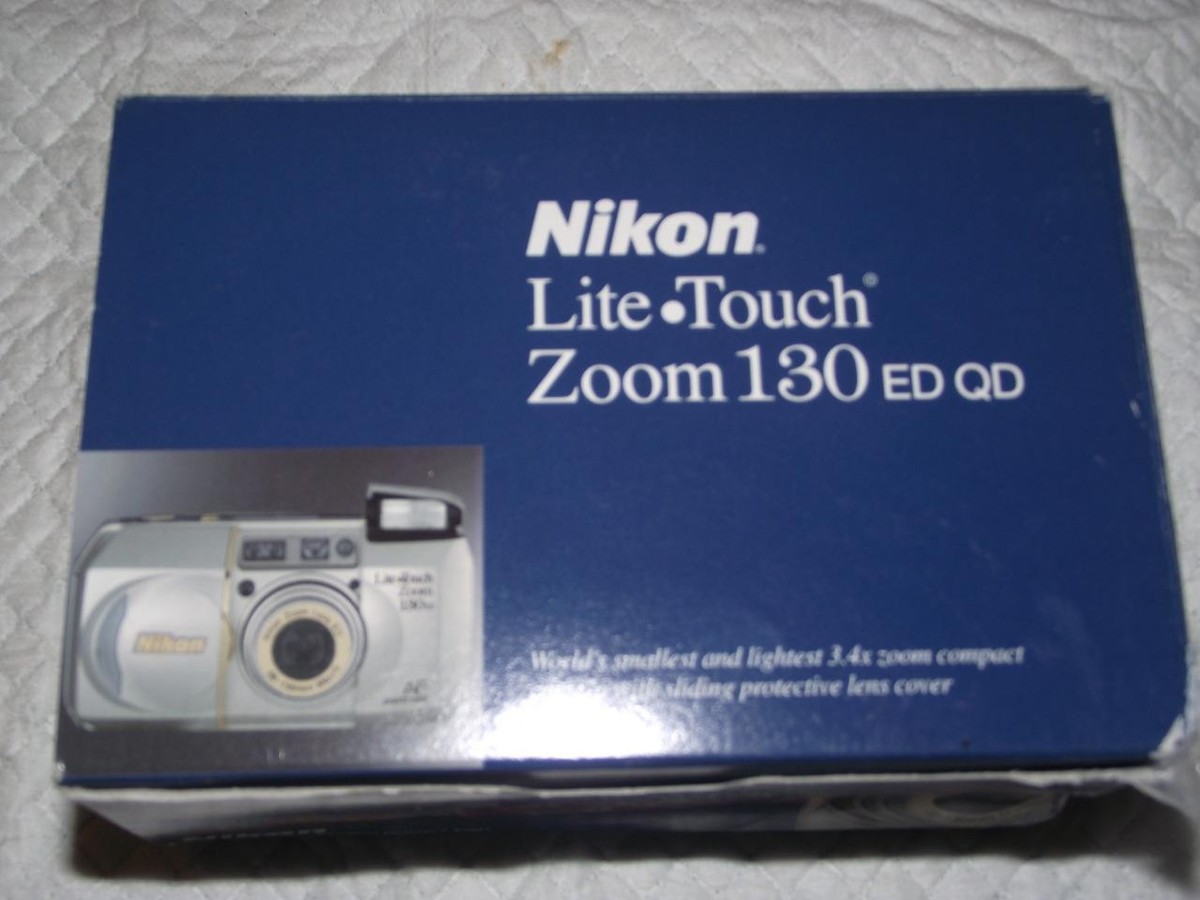 【完動品】　Nikon LiteTouch Zoom 130ED フィルムカメラ Amazon.com : Nikon Lite Touch 130 ED/QD Zoom Date 35mm