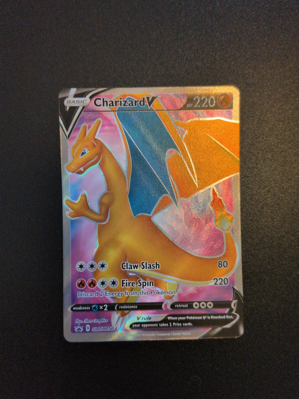 Charizard V SWSH050 SWSH: Sword & Shield Promo Cards Holo