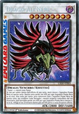 DRAGO ALI NERE - L5DD-ITS03 - 1Ed - Rara Segreta - Yu-gi-oh Yugioh