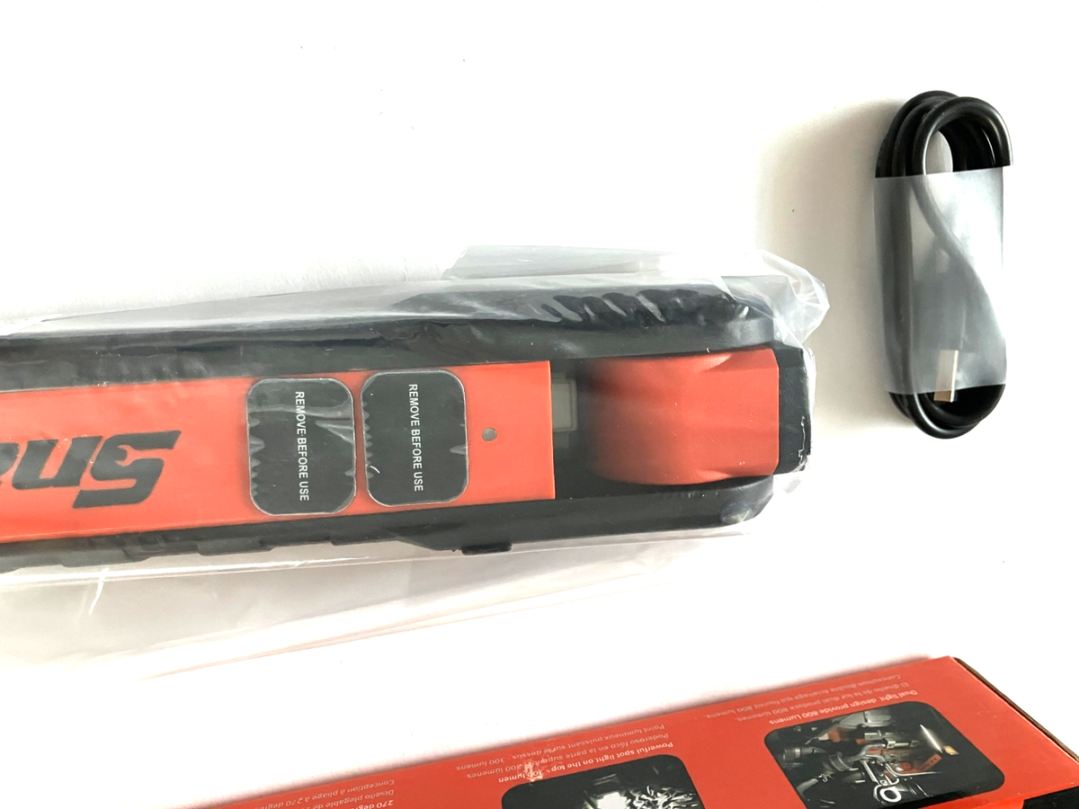 NEW Snap-on™ ECARD062O Rechargeable Dual Sided Flex Light up to