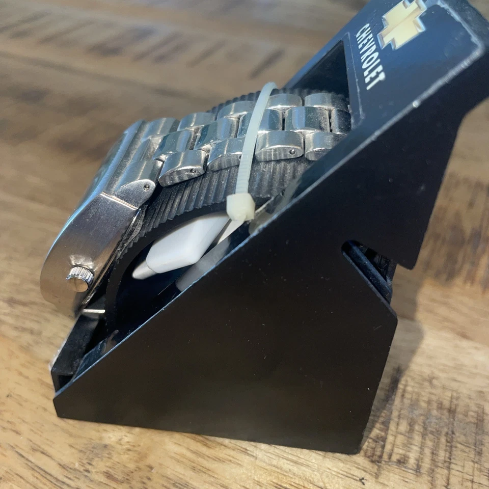 Reloj Pulsera Hombre Chevrolet Cuarzo Japón TM GM 237 PC21 Vintage Foto 3 de 4