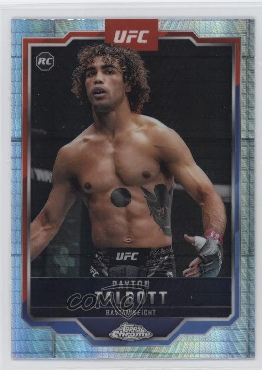 2025 Topps Chrome UFC Prism Refractor Payton Talbott #141 0nr3