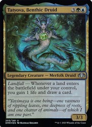 Tatyova, Benthic Druid - 203/261 - Uncommon - Foil - Dominaria Remastered - MTG
