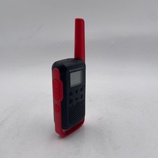 Motorola Solutions FRS T210TP Two-Way Radios Black W/Red 1 Pack NO BATTERY