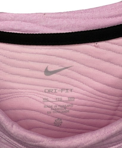 NWT Nike Men's XXL Arctic Pink Dri-FIT Crewneck Long Sleeve Pullover Sweatshirt - Picture 3 of 14