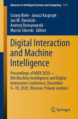 Cezary Biele (u. a.) | Digital Interaction and Machine Intelligence | Buch