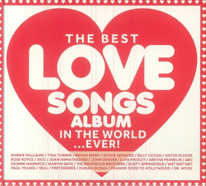 VARIOUS - The Best Love Songs Album In The World Ever! - CD (unmixed 3xCD)