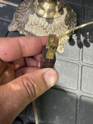 Hollywood Regency Crystal Table Lamp - Picture 6 of 12