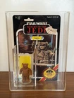 Vintage Kenner Star Wars Paploo Ewok w/79 Back Cardback & Case NO COO Last 17