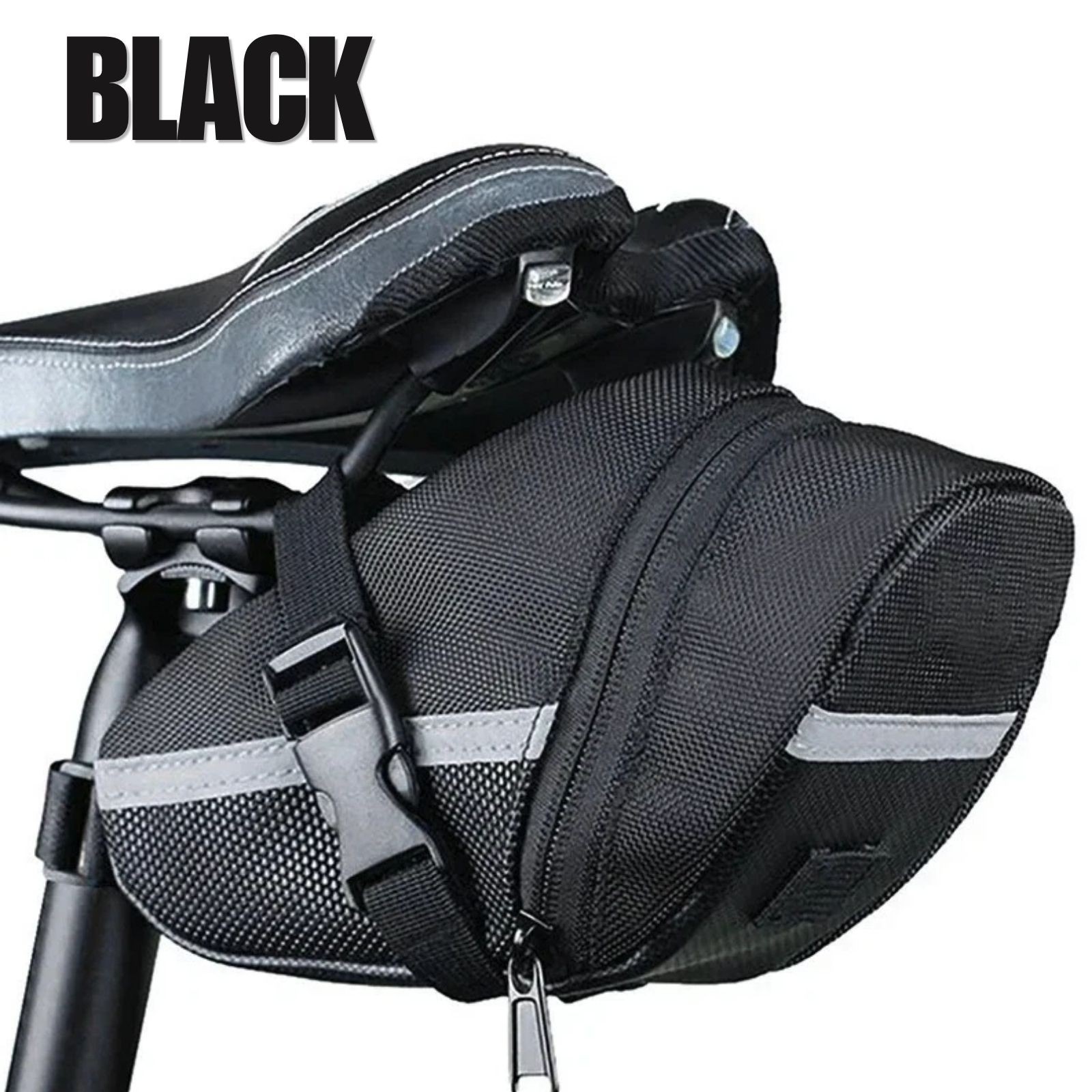 (New with tags) Waterproof Bicycle Saddle Bag MTB Rear Seat Tool Under Seat Storage Pouch New (5.31 USD) (New with tags) Waterproof Bicycle Saddle Bag MTB Rear Seat Tool Under Seat Storage Pouch New (5.31 USD)