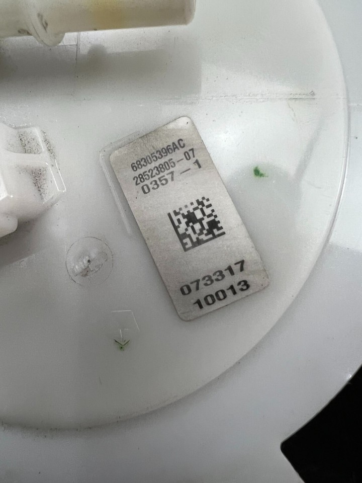 2019 2021 DODGE CHALLENGER SRT HELLCAT REDEYE OEM DUAL FUEL PUMPS