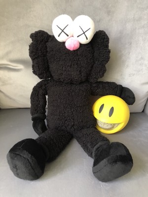 kaws bff black plush