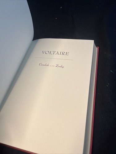 Franklin Library VOLTAIRE - Candide & Zadig Leather Classic Collected Stories - Picture 4 of 7