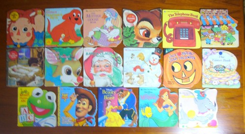 17 Children's Story Golden Shape Books Disney Sesame Street Toy Story Bambi - 第 1/1 張圖片