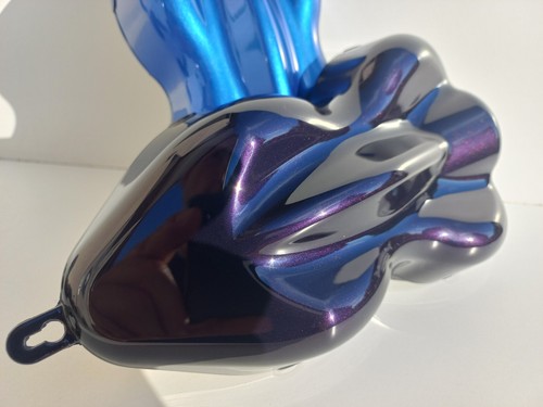 PERLEFFEKT AUTOLACK VIOLETT PURPLE RAIN Motorrad Tuning Styling Umbau Lackierung - Bild 23 von 24