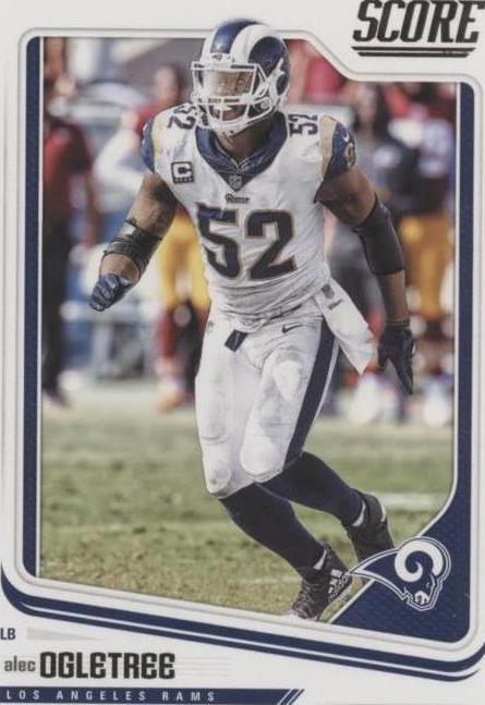 2018 Score Alec Ogletree #172 - 1 of 2