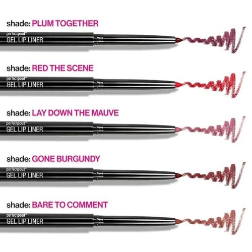 wet n wild Perfect Pout Matte Retractable Gel Lip Liner Pencil, Red Gone Burg... - Picture 3 of 3