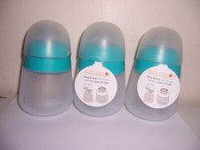 nanabebe silicone bottles 9 oz bottles lot New