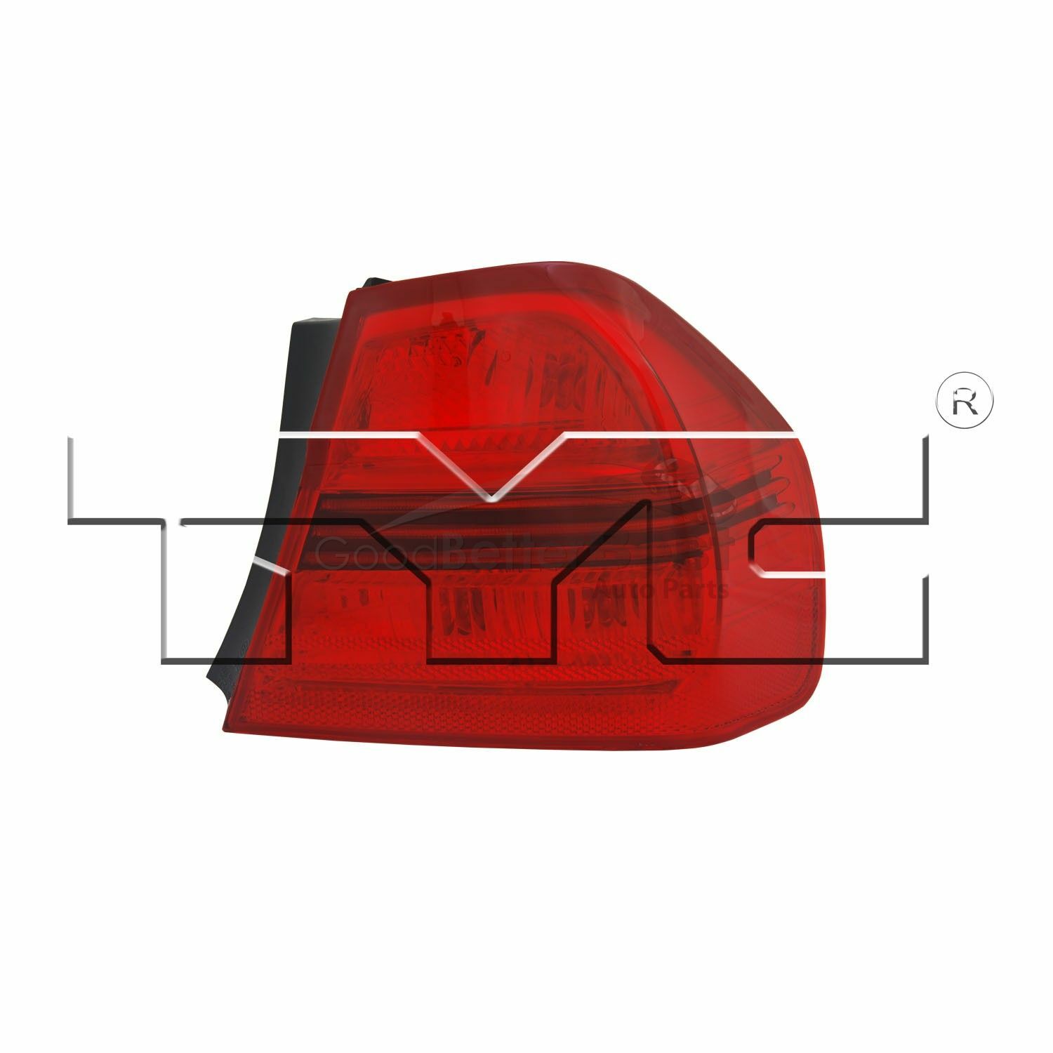 One New TYC Tail Light Assembly Right Outer 110907009 63217161956 