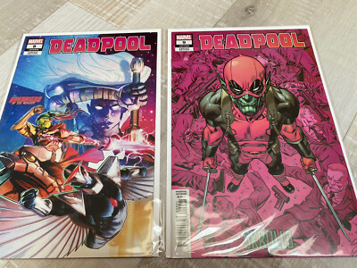 Deadpool Vol.5 #8-9 Guardians + Skrulls Variant 2019 Marvel US Comics