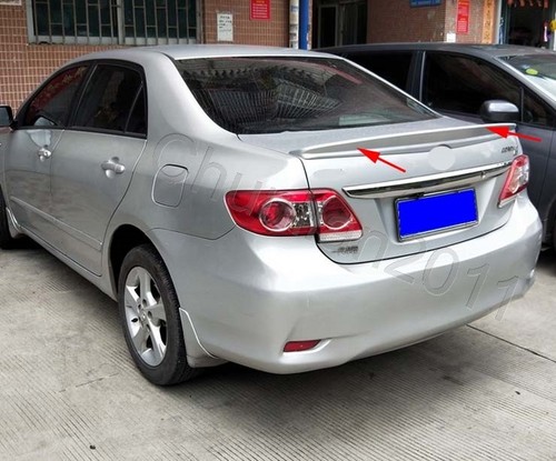 Factory Style Spoiler Wing Abs For 07 09 Toyota Corolla Style A Ebay