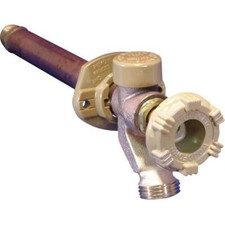 Woodford 17CP-12-MH Model 17 Wall Faucet, 12-Inch, CP Inlet, Metal Handle